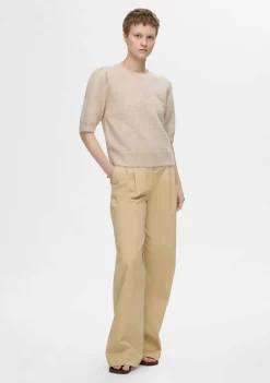 SELECTED FEMME TRUI KORTE MOUW