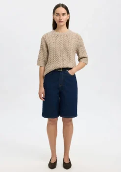 SELECTED FEMME TRUI KORTE MOUW