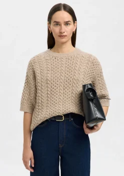 SELECTED FEMME TRUI KORTE MOUW