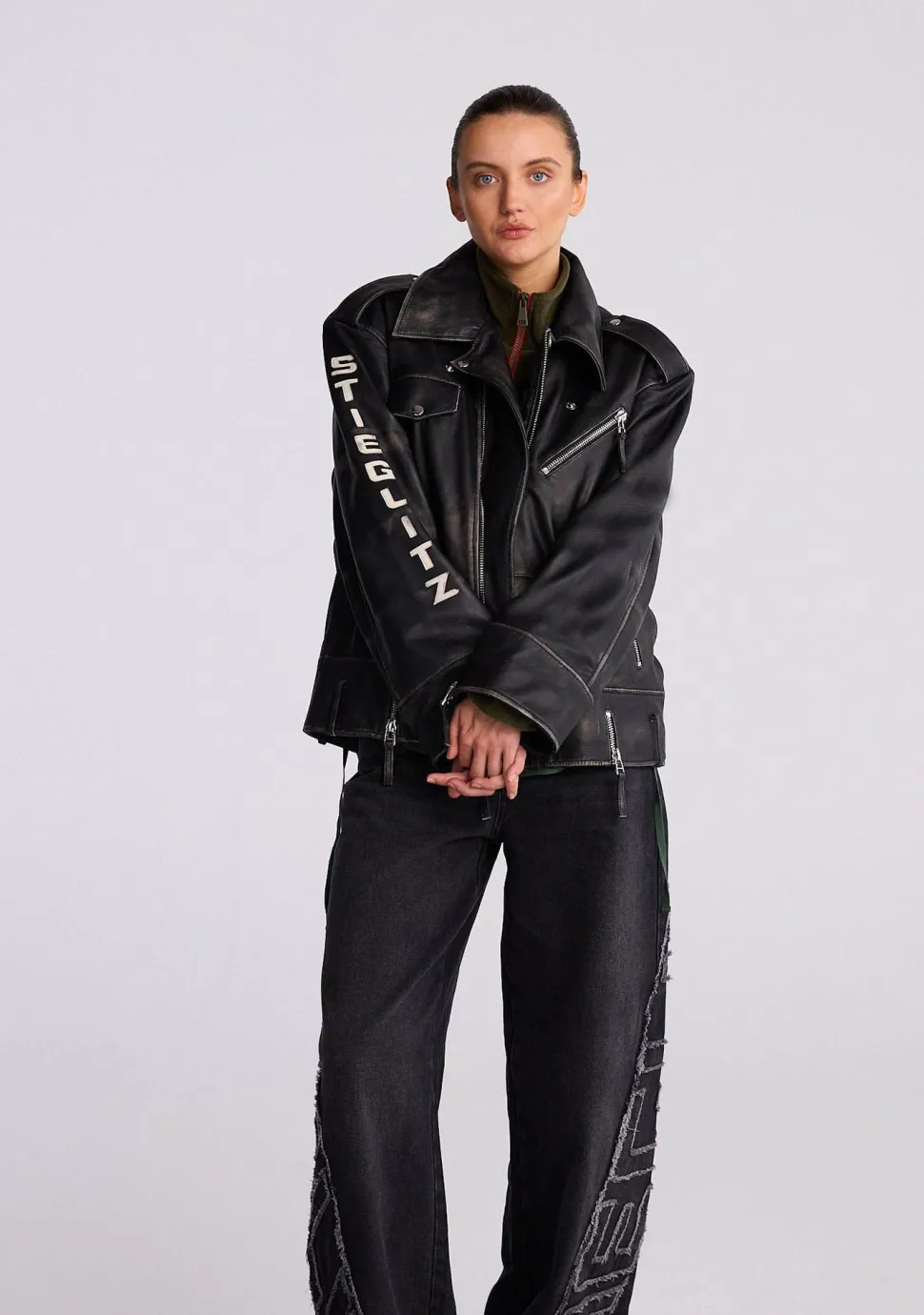 STIEGLITZ LEER/SUEDE JACK