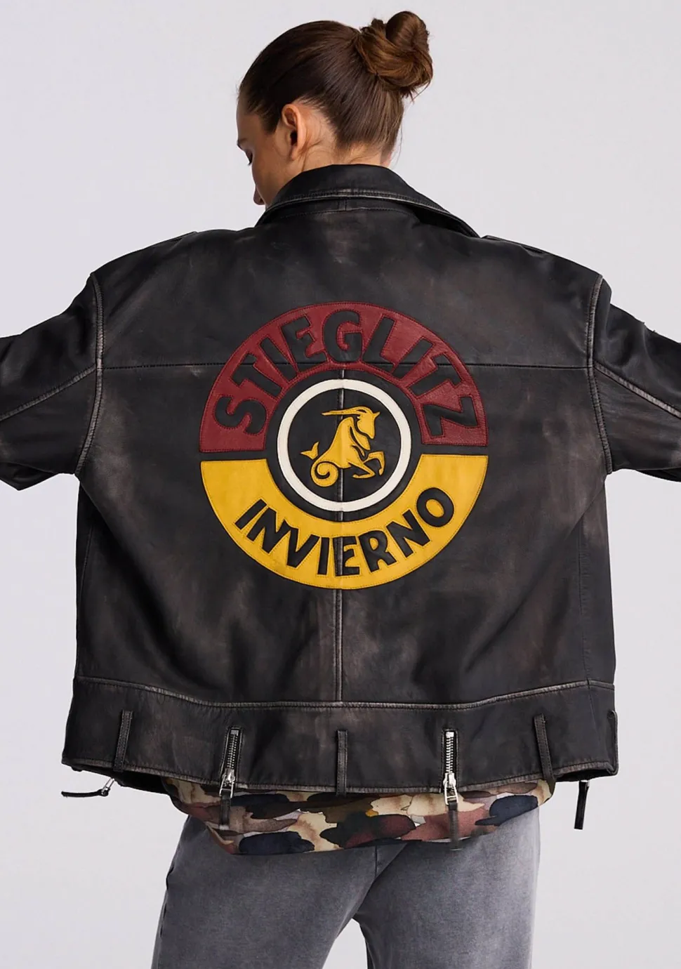 STIEGLITZ LEER/SUEDE JACK