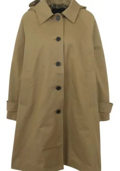 WITH BLACK TRENCHCOAT