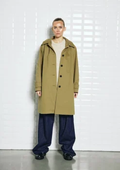 WITH BLACK TRENCHCOAT