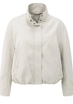 YAYA LEER/SUEDE JACK