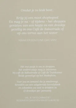 ZIJ VAN RINSMA CADEAUBON